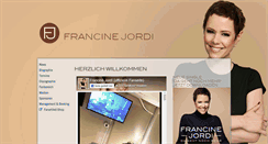 Desktop Screenshot of francinejordi.ch